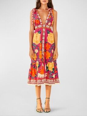 FARM Rio | Dresses | Farm Rio Green Monstera Embroidered Linen Midi Dress | Poshmark FARM Rio | Dresses | Farm Rio Green Monstera Embroidered Linen Midi Dress | Poshmark